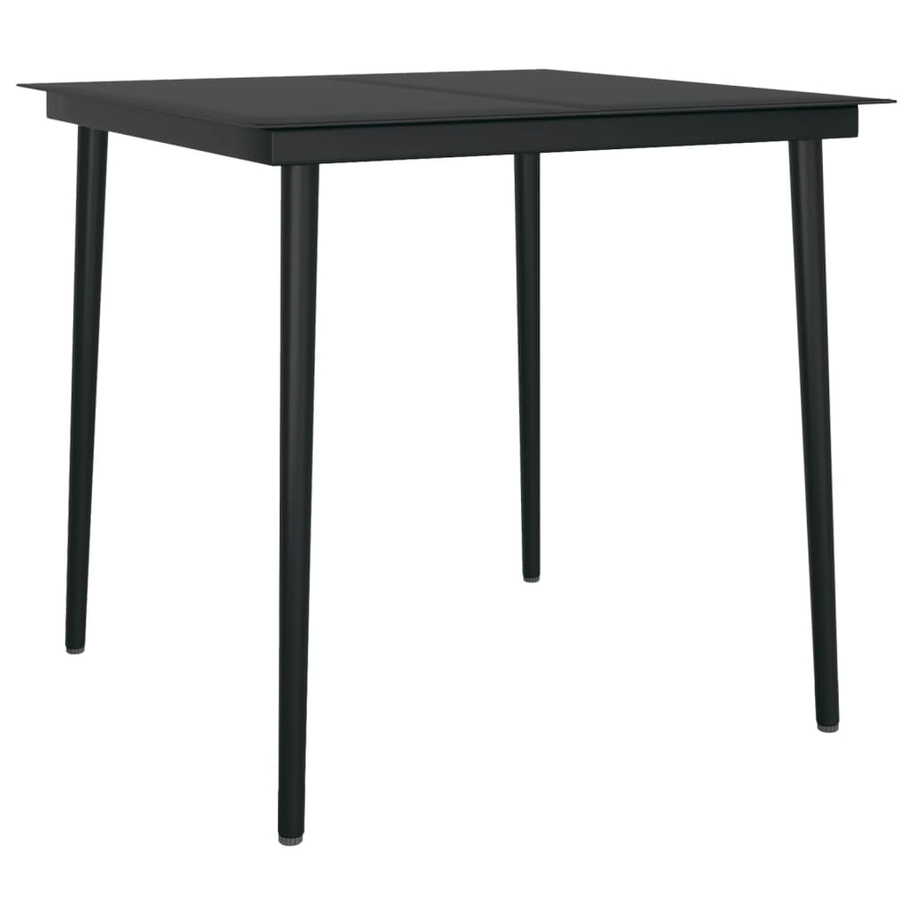 3-delige Tuinset met kussens zwart is nu te koop bij PeponiXL, paradijselijk wonen!