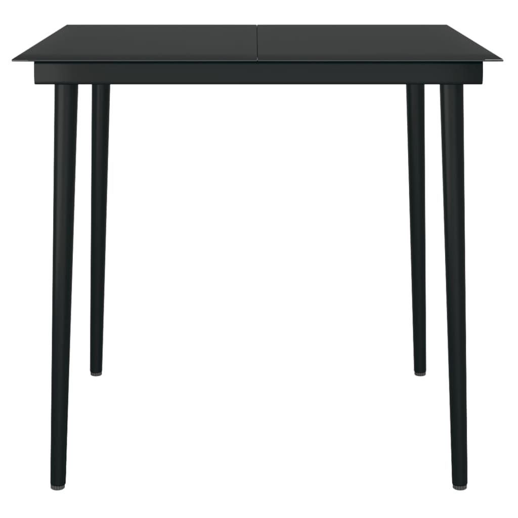 5-delige Tuinset met kussens zwart is nu te koop bij PeponiXL, paradijselijk wonen!