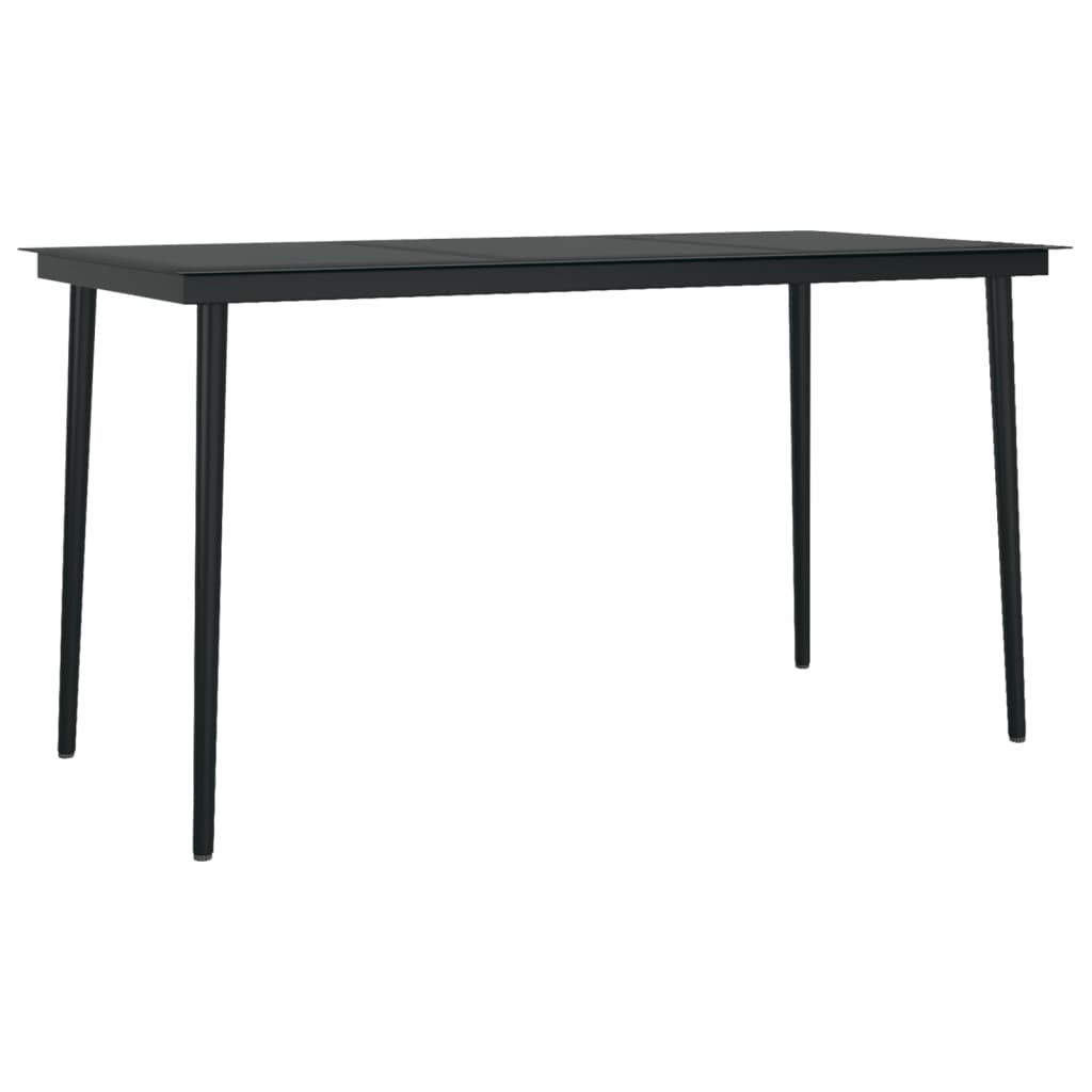 5-delige Tuinset met kussens zwart is nu te koop bij PeponiXL, paradijselijk wonen!