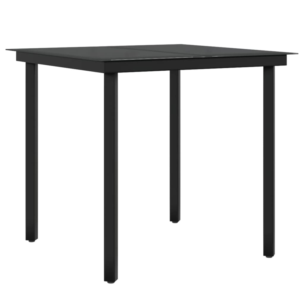 5-delige Tuinset met kussens zwart is nu te koop bij PeponiXL, paradijselijk wonen!