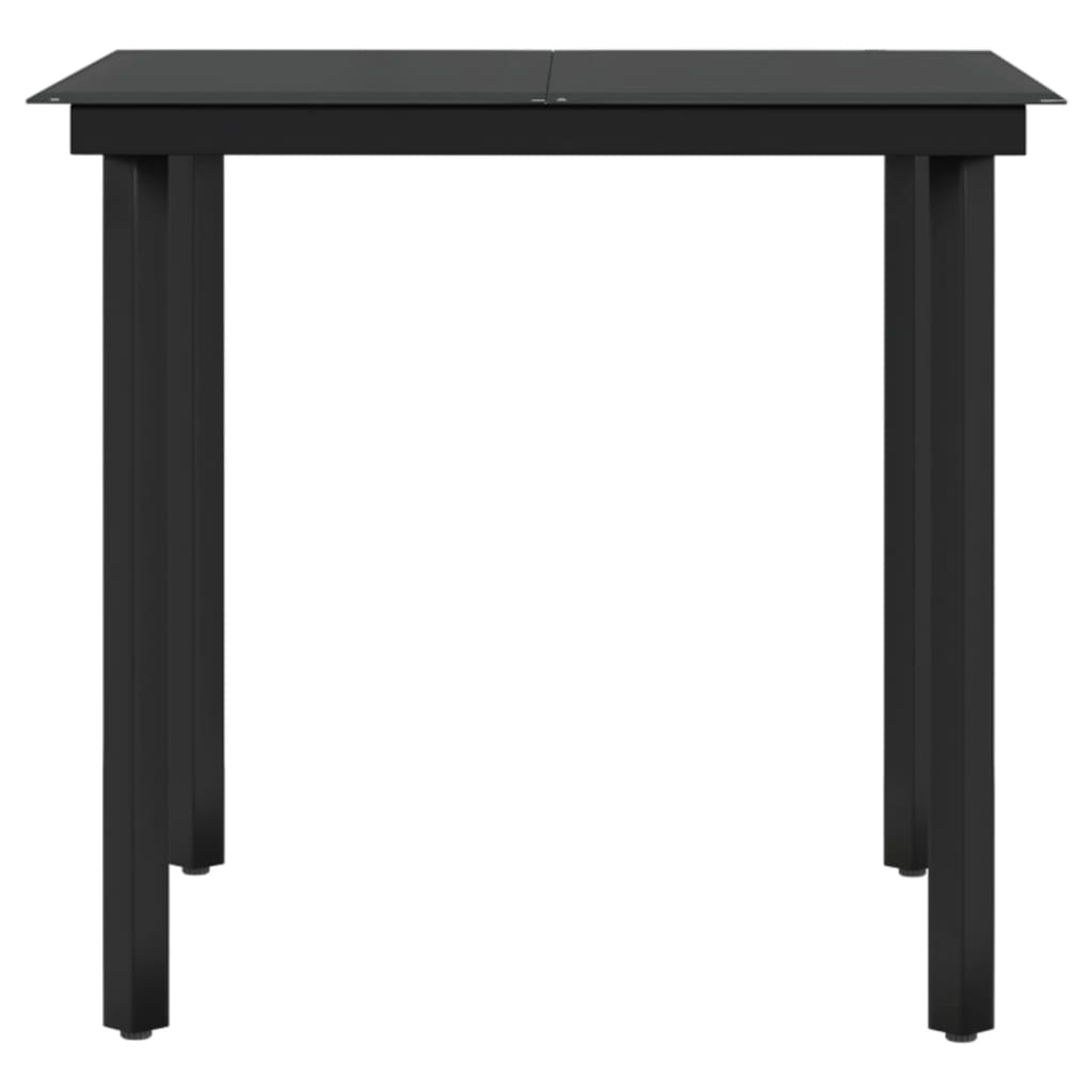 5-delige Tuinset met kussens zwart is nu te koop bij PeponiXL, paradijselijk wonen!