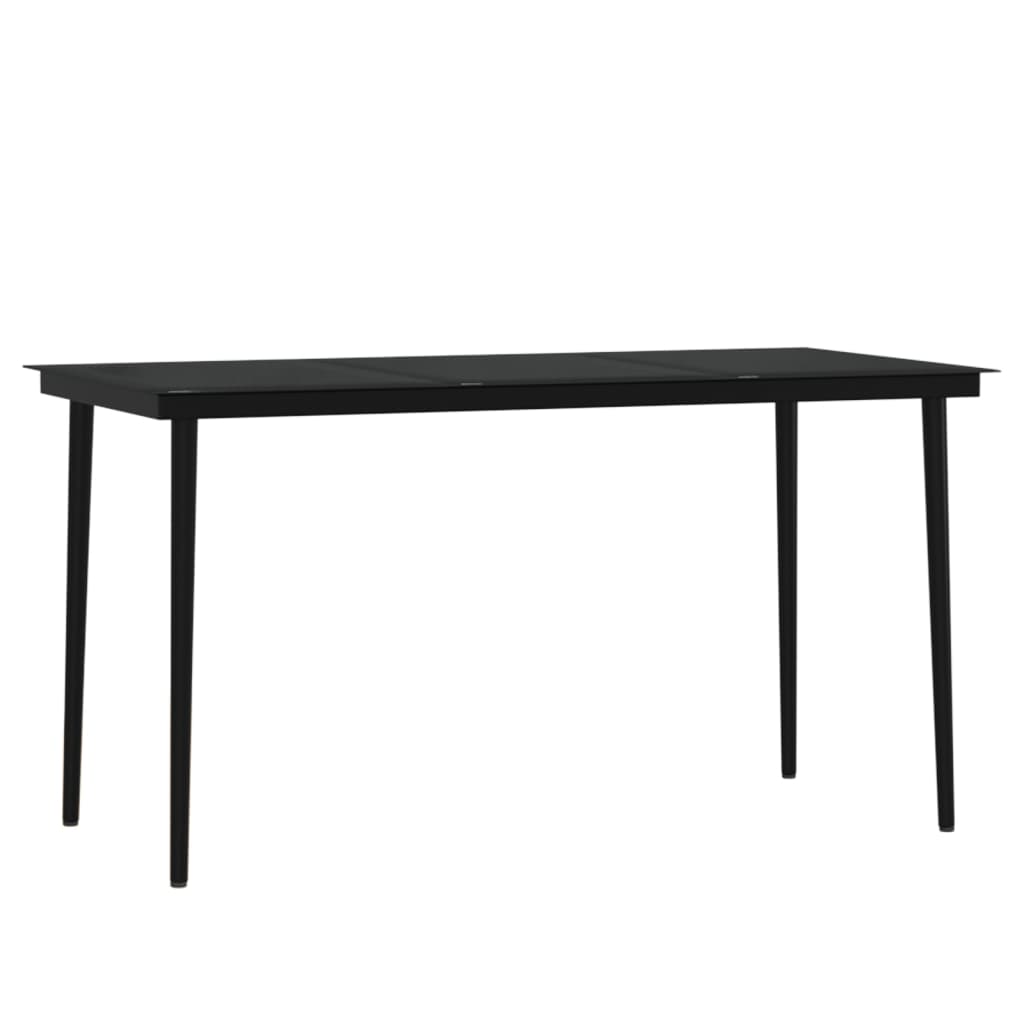 5-delige Tuinset met kussens zwart is nu te koop bij PeponiXL, paradijselijk wonen!