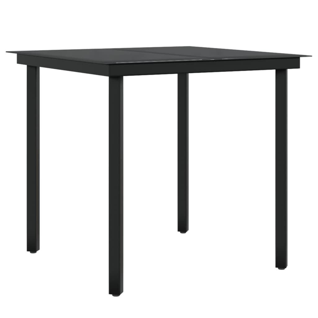 5-delige Tuinset met kussens zwart is nu te koop bij PeponiXL, paradijselijk wonen!