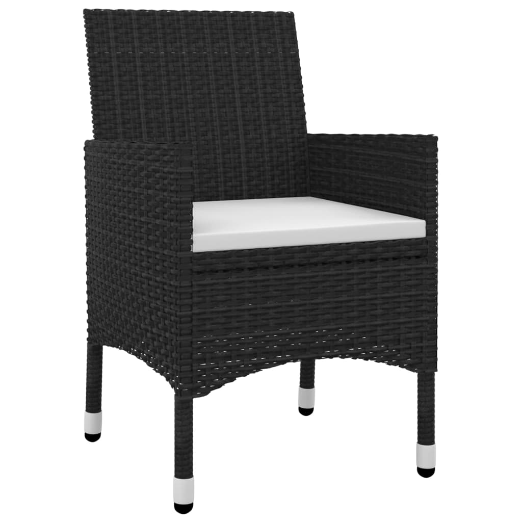 7-delige Tuinset met kussens poly rattan en glas is nu te koop bij PeponiXL, paradijselijk wonen!