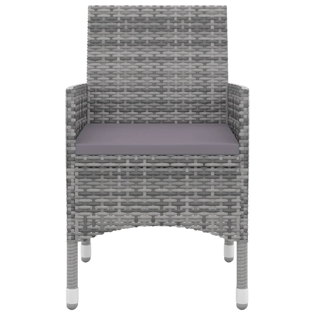 3-delige Tuinset met kussens poly rattan en glas is nu te koop bij PeponiXL, paradijselijk wonen!