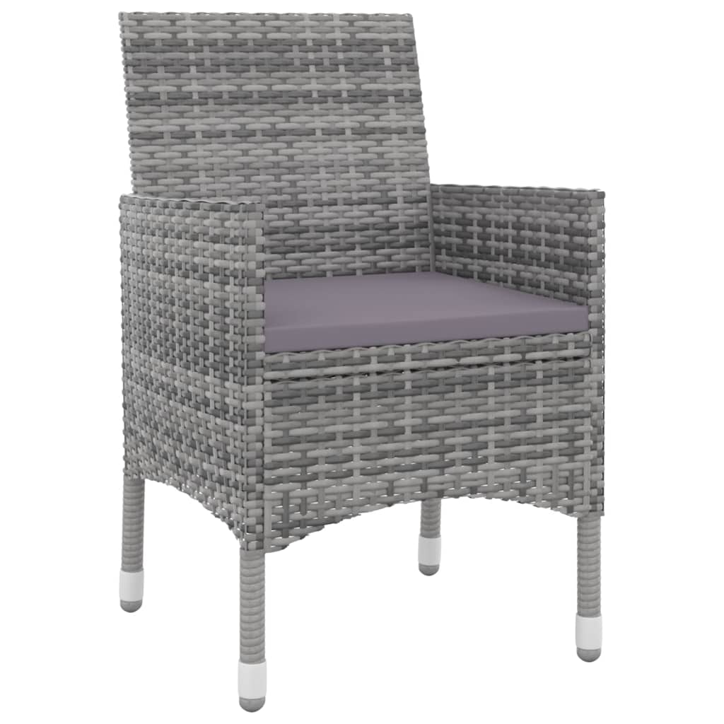 5-delige Tuinset met kussens poly rattan en glas is nu te koop bij PeponiXL, paradijselijk wonen!