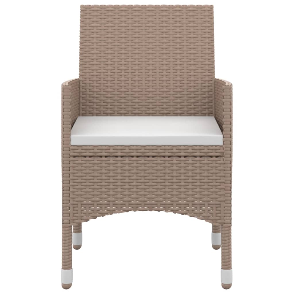 9-delige Tuinset met kussens poly rattan en glas is nu te koop bij PeponiXL, paradijselijk wonen!
