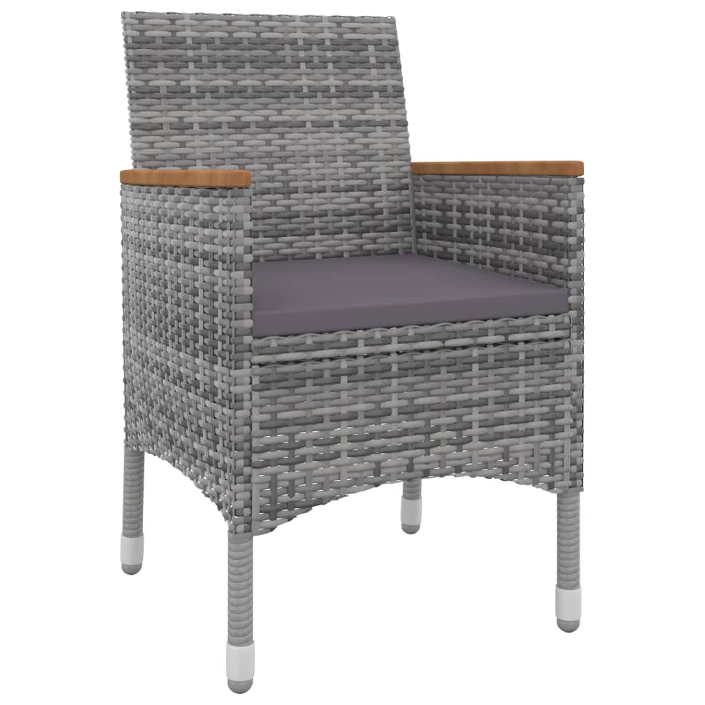 5-delige Tuinset met kussens poly rattan en glas is nu te koop bij PeponiXL, paradijselijk wonen!