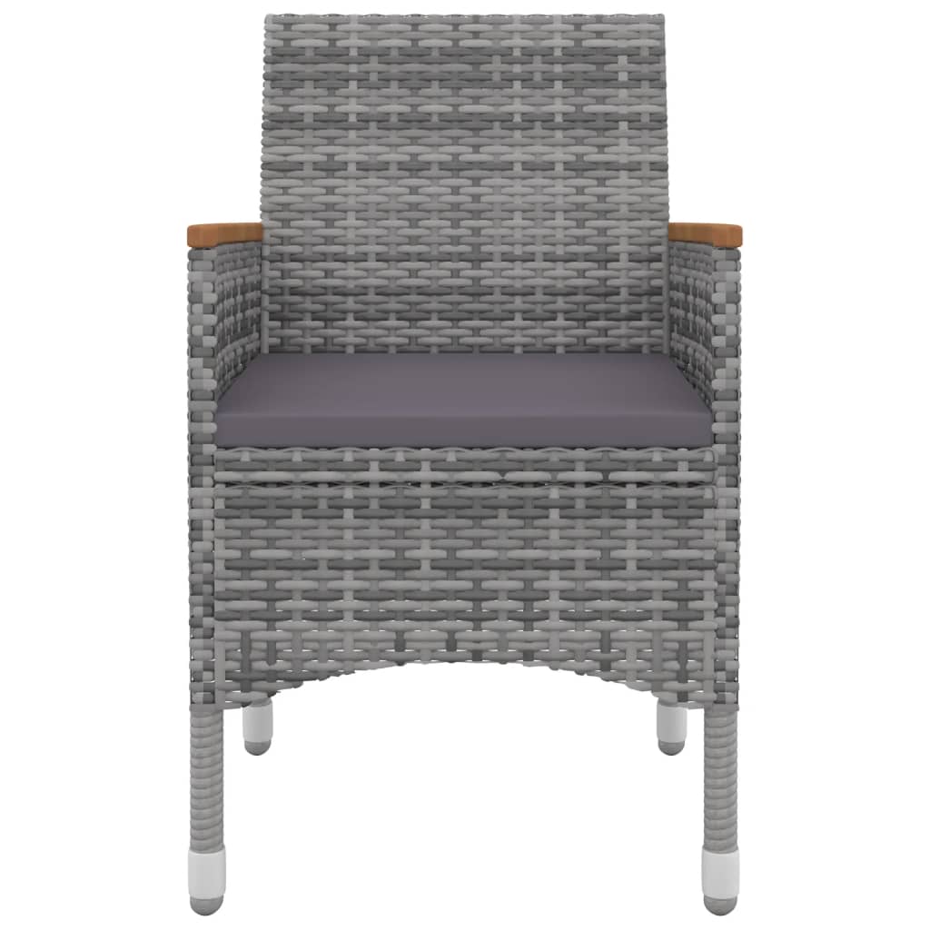 5-delige Tuinset met kussens poly rattan en glas is nu te koop bij PeponiXL, paradijselijk wonen!