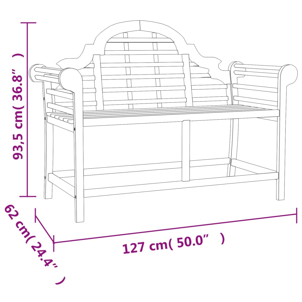 4-delige Loungeset massief teakhout is nu te koop bij PeponiXL, paradijselijk wonen!