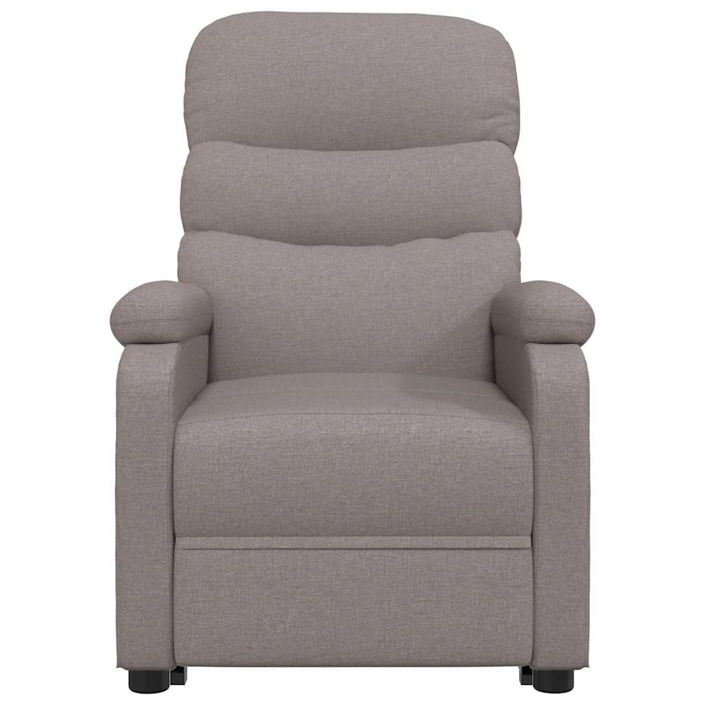 Fauteuil verstelbaar stof taupe is nu te koop bij PeponiXL, paradijselijk wonen!