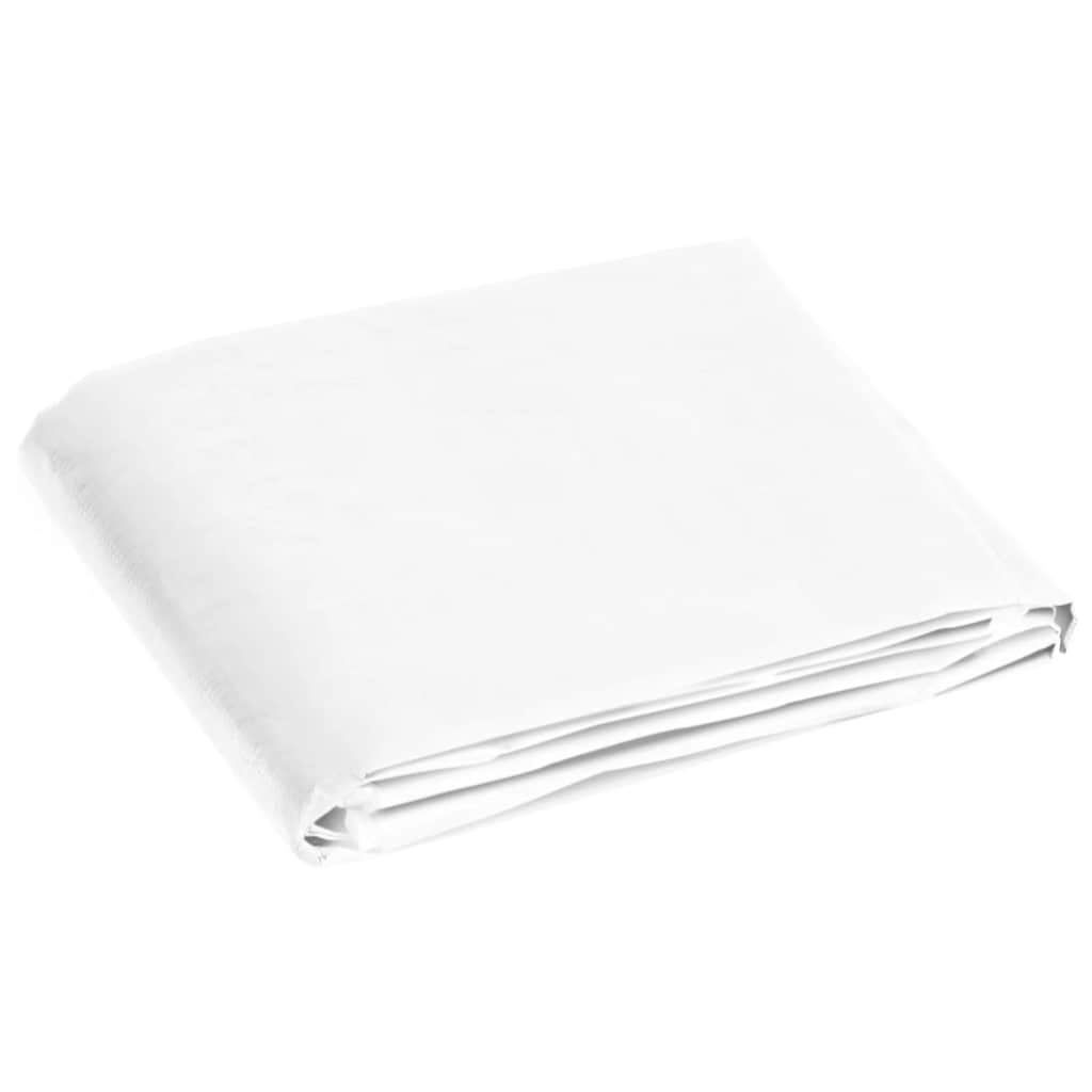 Dekzeil 180 g/m² 8x8 m HDPE wit is nu te koop bij PeponiXL, paradijselijk wonen!