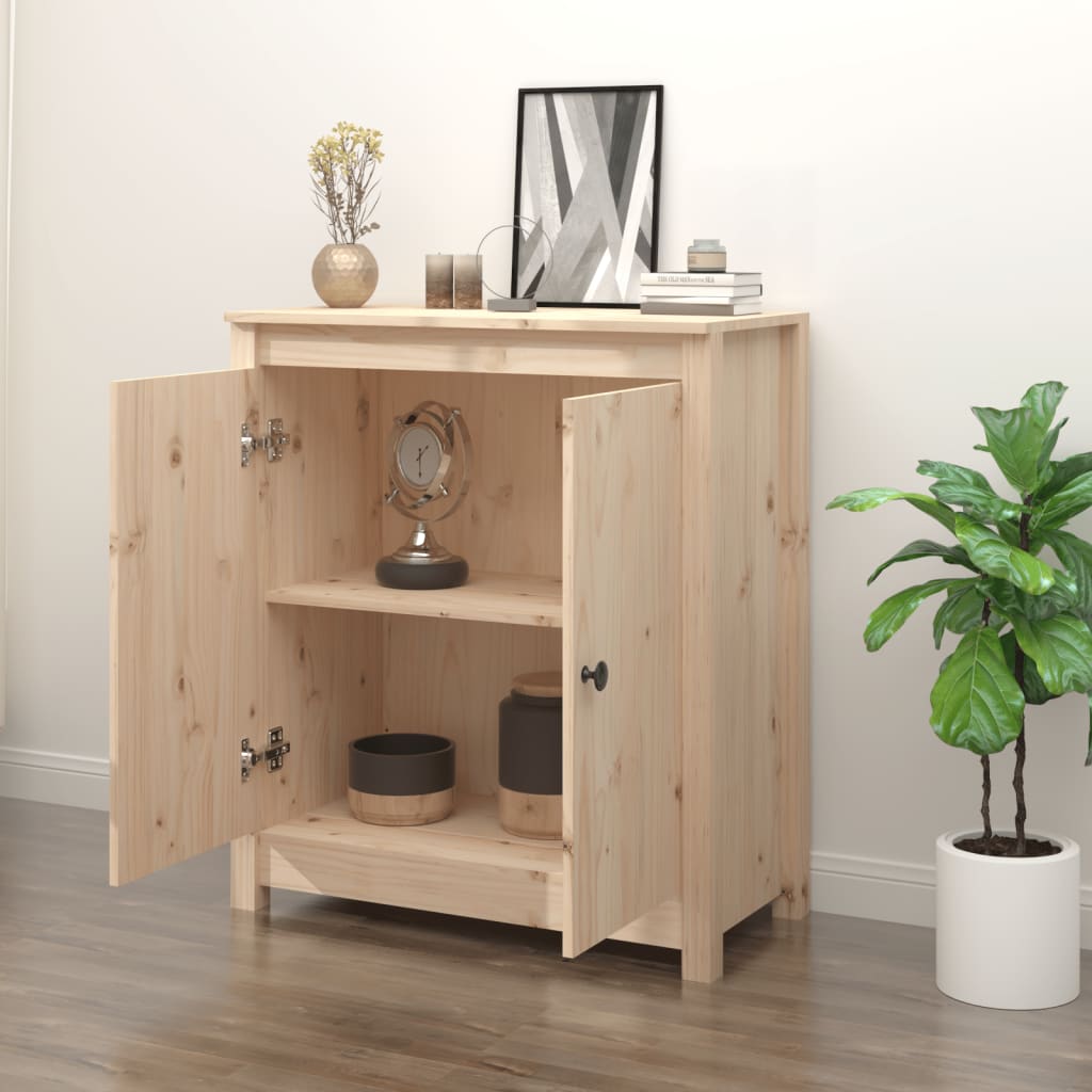 Dressoir 70x35x80 cm massief grenenhout is nu te koop bij PeponiXL, paradijselijk wonen!
