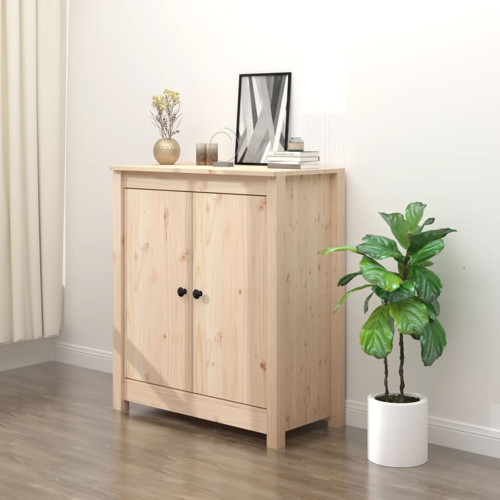 Dressoir 70x35x80 cm massief grenenhout is nu te koop bij PeponiXL, paradijselijk wonen!