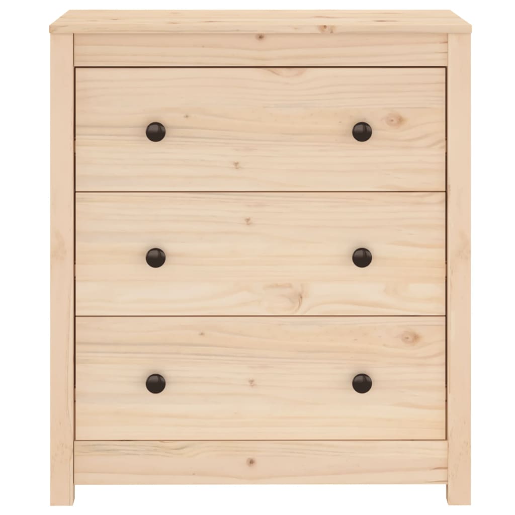 Dressoir 70x35x80 cm massief grenenhout is nu te koop bij PeponiXL, paradijselijk wonen!