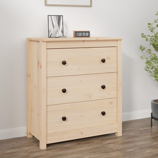 Dressoir 70x35x80 cm massief grenenhout is nu te koop bij PeponiXL, paradijselijk wonen!