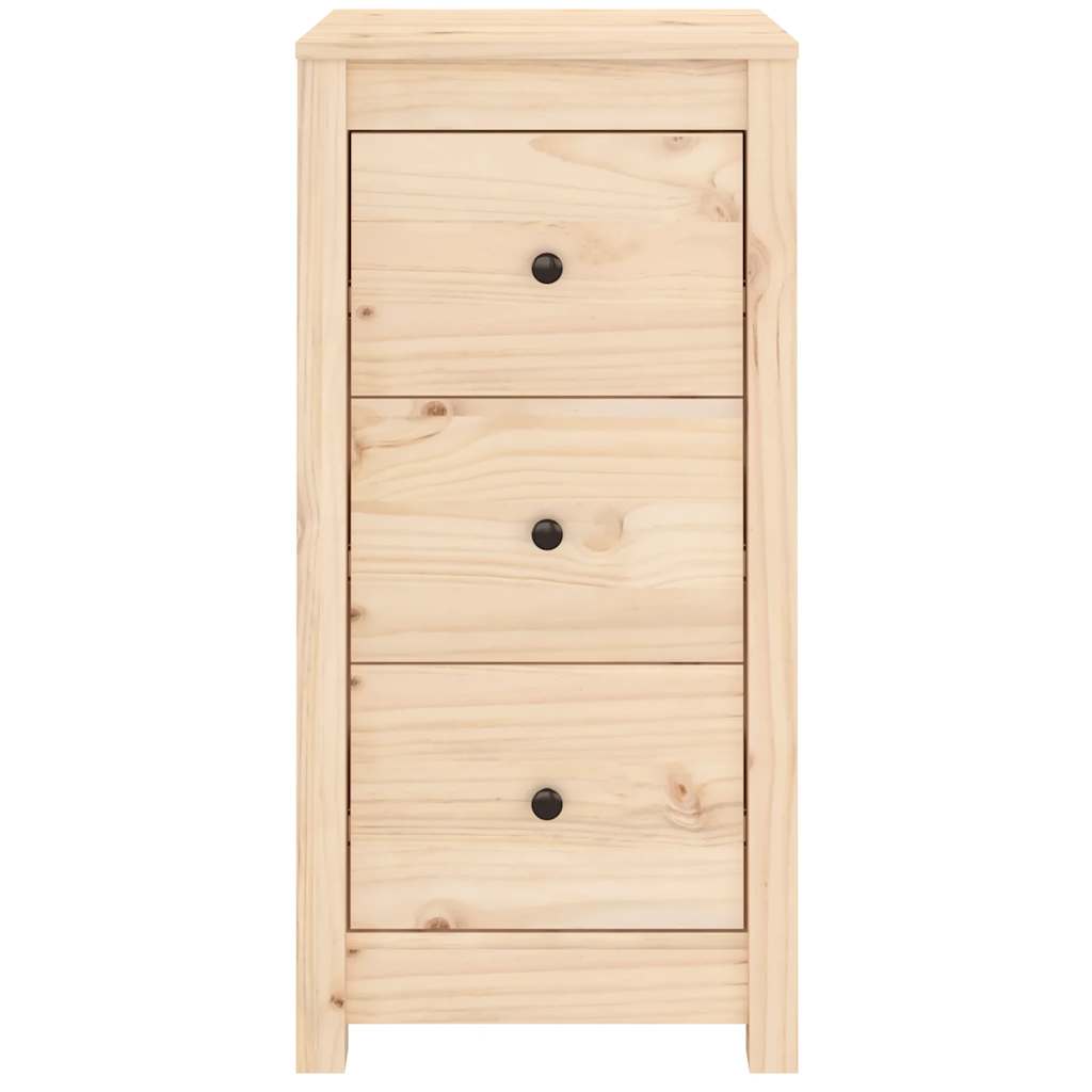 Dressoirs 2 st 40x35x80 cm massief grenenhout is nu te koop bij PeponiXL, paradijselijk wonen!