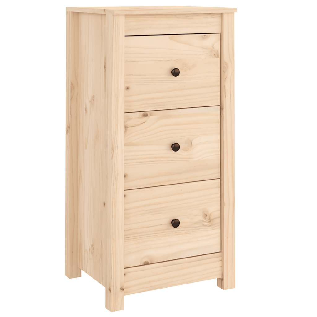 Dressoirs 2 st 40x35x80 cm massief grenenhout is nu te koop bij PeponiXL, paradijselijk wonen!