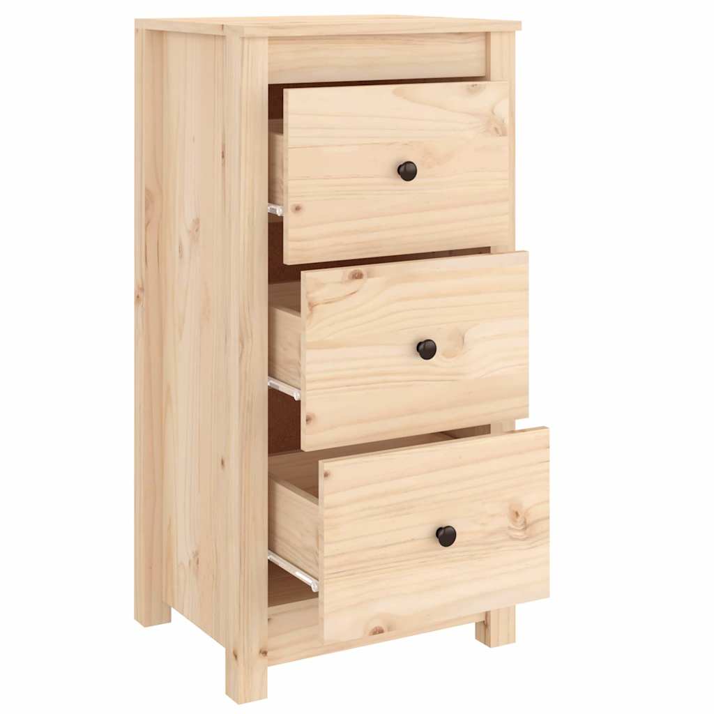Dressoirs 2 st 40x35x80 cm massief grenenhout is nu te koop bij PeponiXL, paradijselijk wonen!