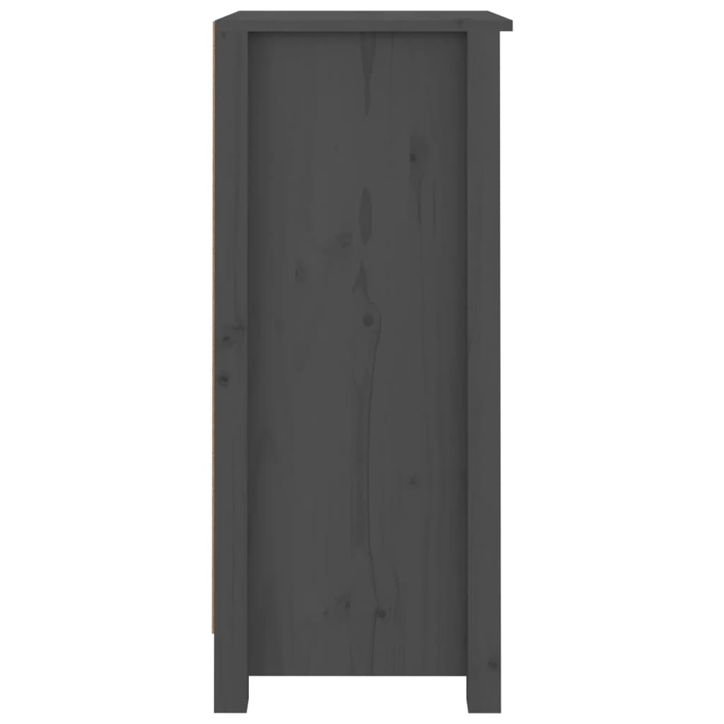 Dressoirs 2 st 40x35x80 cm massief grenenhout grijs is nu te koop bij PeponiXL, paradijselijk wonen!