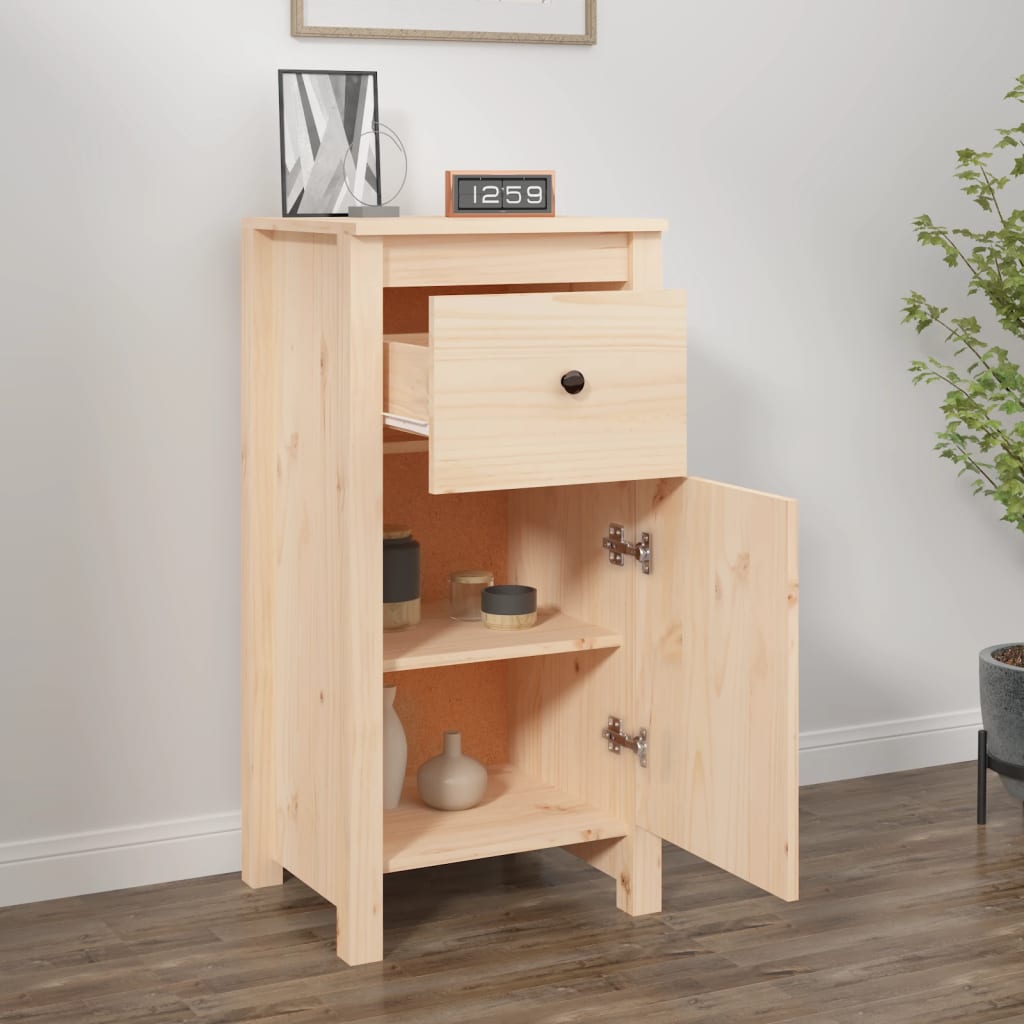 Dressoir 40x35x80 cm massief grenenhout is nu te koop bij PeponiXL, paradijselijk wonen!