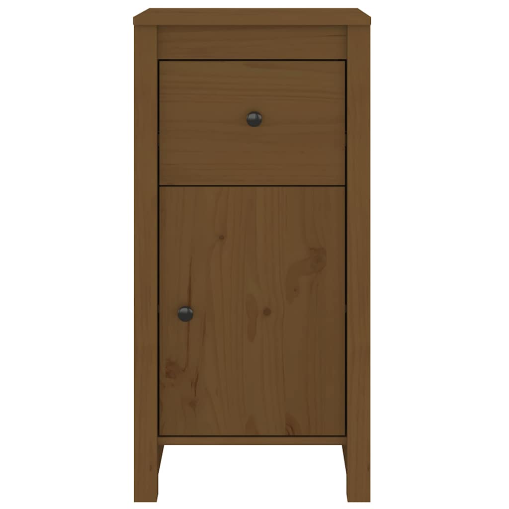 Dressoir 40x35x80 cm massief grenenhout honingbruin is nu te koop bij PeponiXL, paradijselijk wonen!