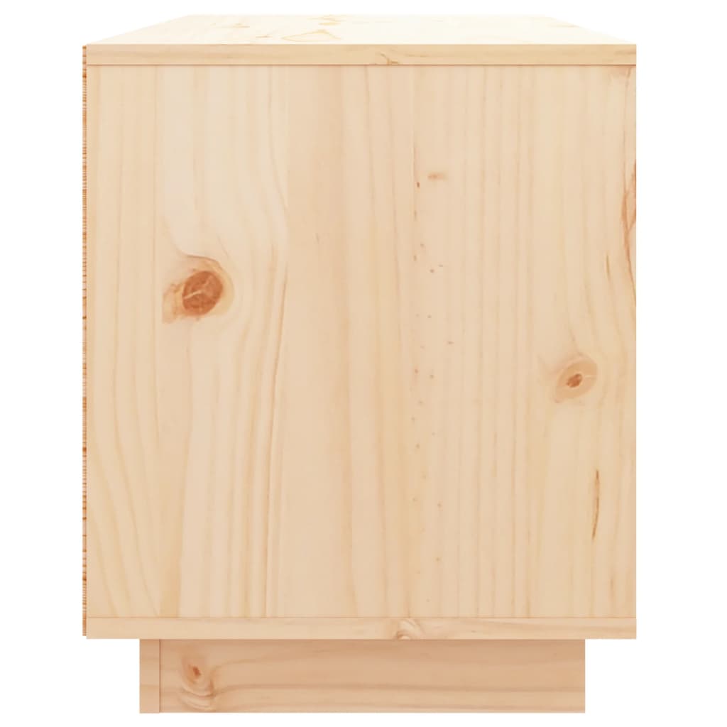 Tv-meubel 74x35x44 cm massief grenenhout is nu te koop bij PeponiXL, paradijselijk wonen!