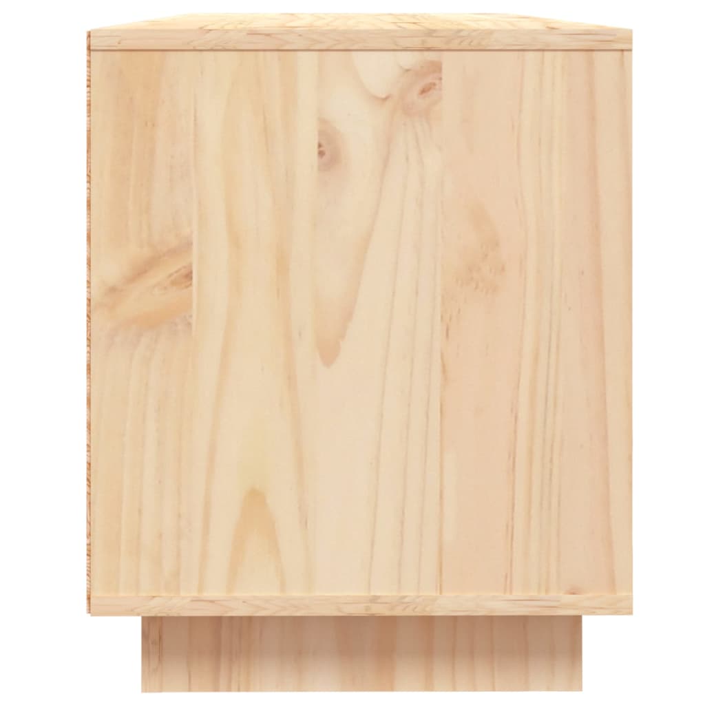 Tv-meubel 110,5x35x44 cm massief grenenhout is nu te koop bij PeponiXL, paradijselijk wonen!