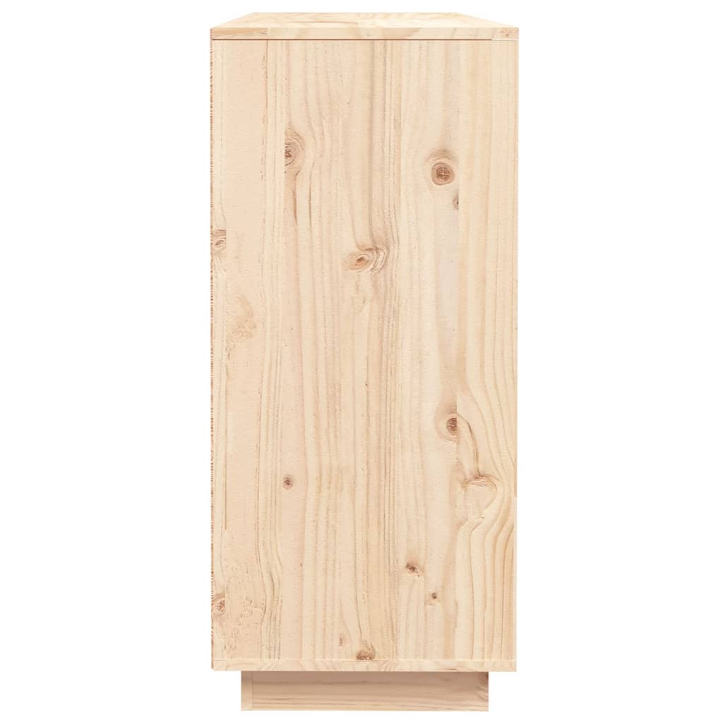 Dressoir 110,5x35x80 cm massief grenenhout is nu te koop bij PeponiXL, paradijselijk wonen!