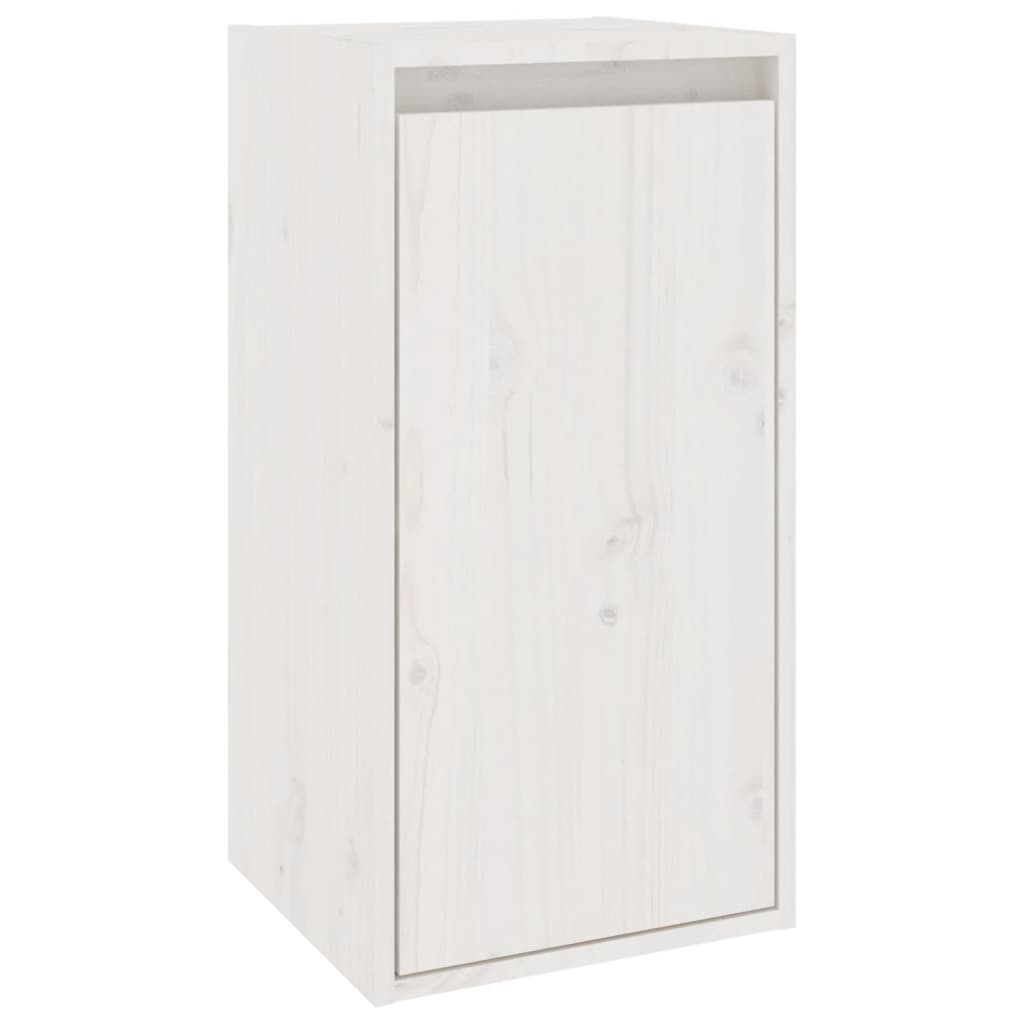 Tv-meubelen 2 st massief grenenhout wit is nu te koop bij PeponiXL, paradijselijk wonen!