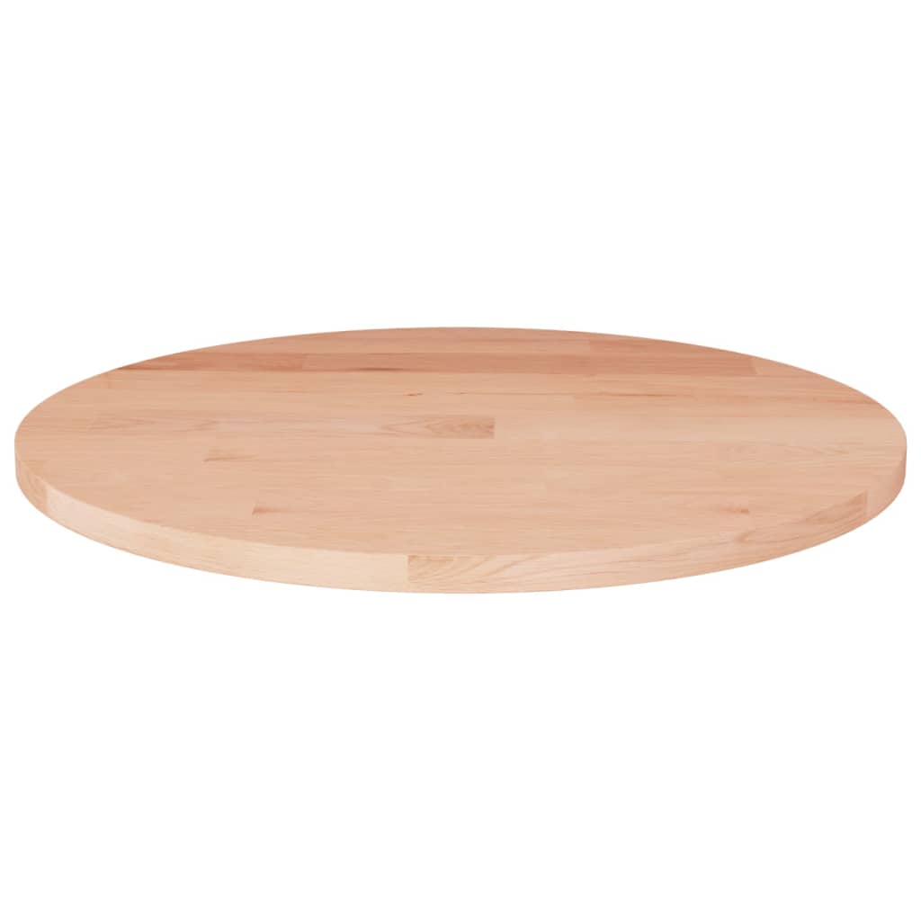 Tafelblad rond Ø40x1,5 cm onbehandeld massief eikenhout is nu te koop bij PeponiXL, paradijselijk wonen!