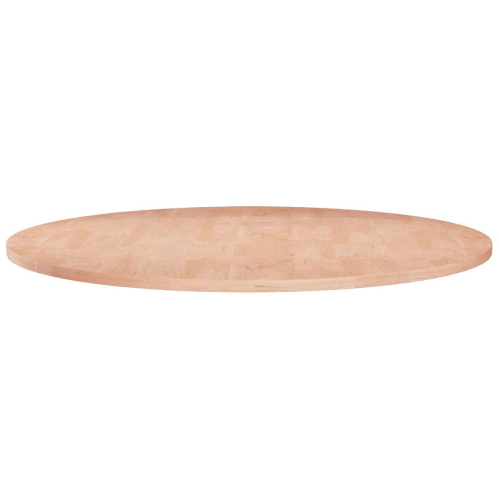 Tafelblad rond Ø80x1,5 cm onbehandeld massief eikenhout is nu te koop bij PeponiXL, paradijselijk wonen!