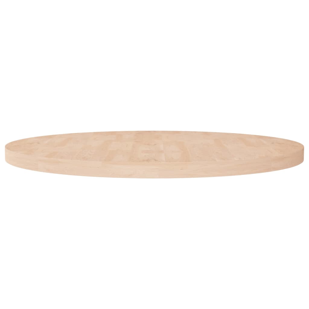 Tafelblad rond Ø90x4 cm onbehandeld massief eikenhout is nu te koop bij PeponiXL, paradijselijk wonen!