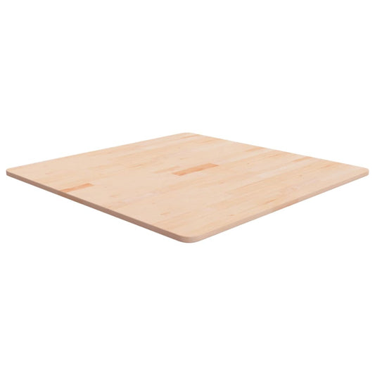 Tafelblad vierkant 80x80x1,5 cm onbehandeld massief eikenhout is nu te koop bij PeponiXL, paradijselijk wonen!
