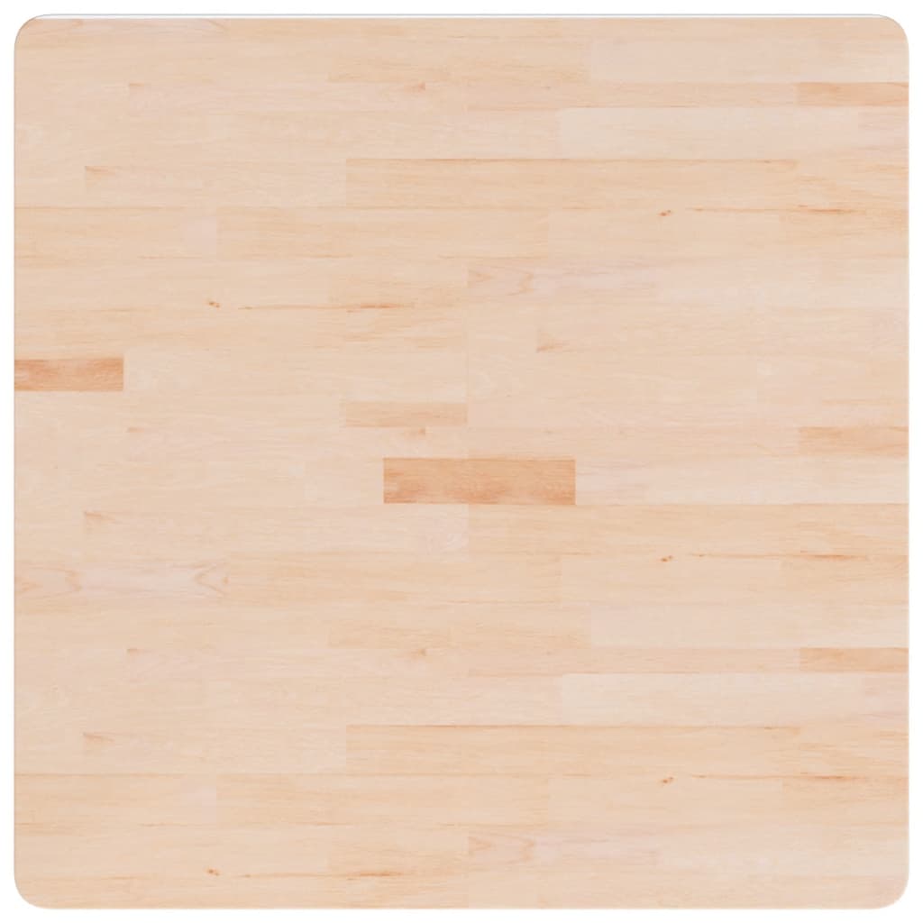 Tafelblad vierkant 80x80x1,5 cm onbehandeld massief eikenhout is nu te koop bij PeponiXL, paradijselijk wonen!