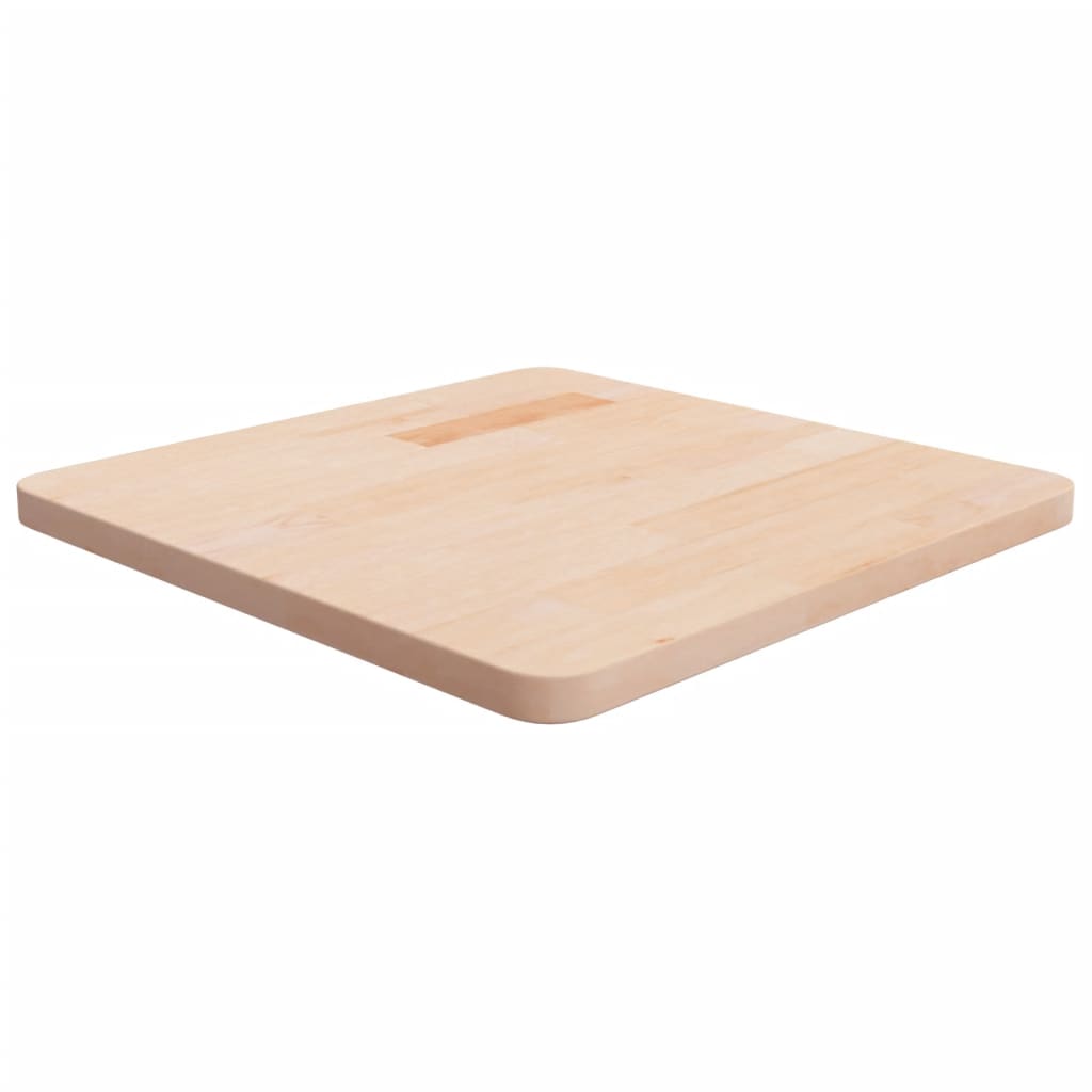 Tafelblad vierkant 50x50x2,5 cm onbehandeld massief eikenhout is nu te koop bij PeponiXL, paradijselijk wonen!