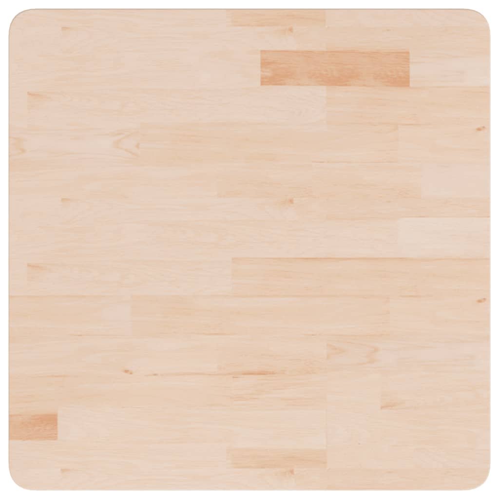 Tafelblad vierkant 60x60x2,5 cm onbehandeld massief eikenhout is nu te koop bij PeponiXL, paradijselijk wonen!