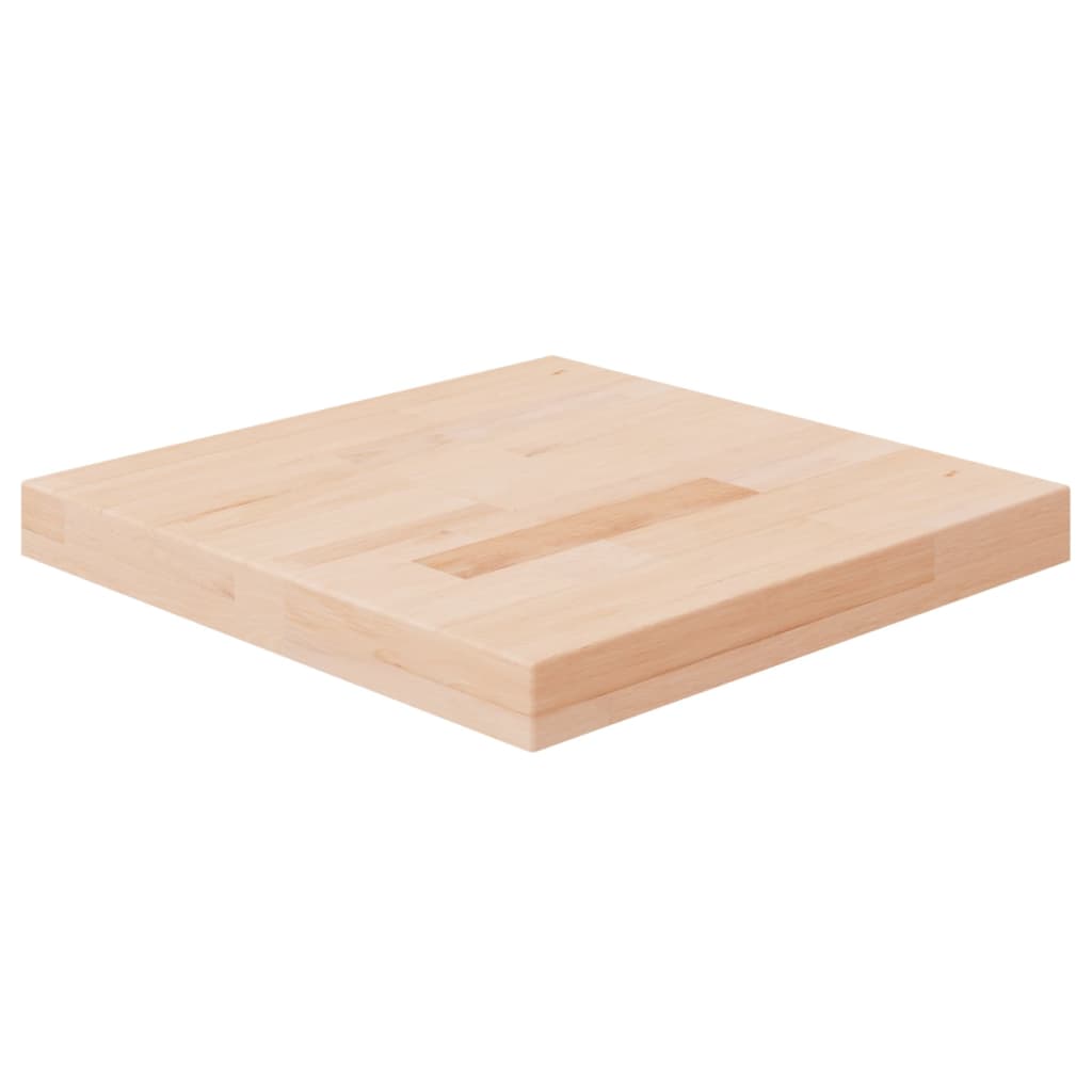 Tafelblad vierkant 40x40x4 cm onbehandeld massief eikenhout is nu te koop bij PeponiXL, paradijselijk wonen!