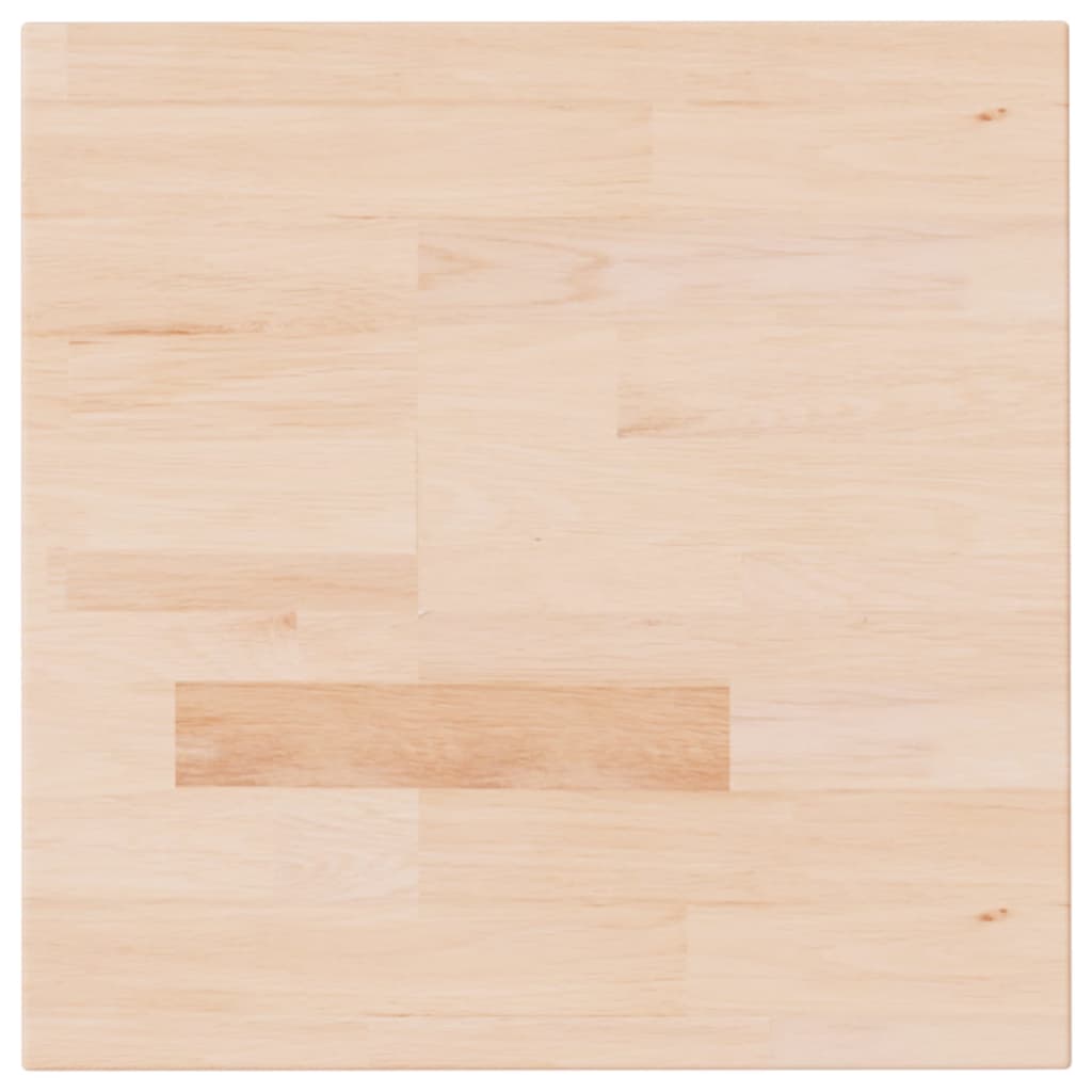 Tafelblad vierkant 40x40x4 cm onbehandeld massief eikenhout is nu te koop bij PeponiXL, paradijselijk wonen!