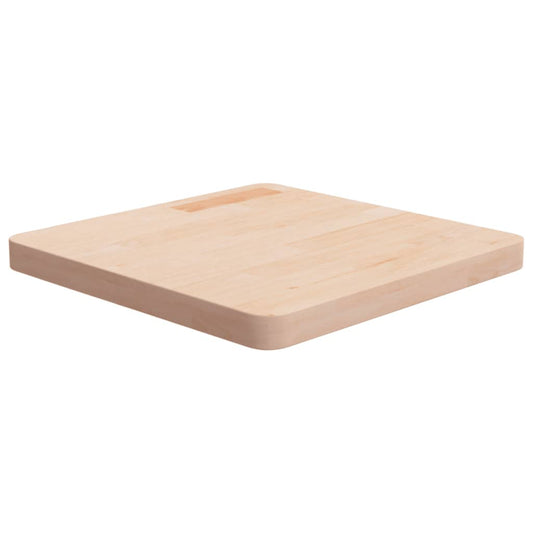 Tafelblad vierkant 50x50x4 cm onbehandeld massief eikenhout is nu te koop bij PeponiXL, paradijselijk wonen!