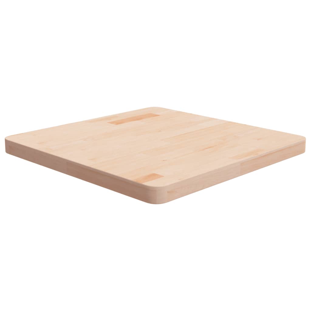 Tafelblad vierkant 60x60x4 cm onbehandeld massief eikenhout is nu te koop bij PeponiXL, paradijselijk wonen!
