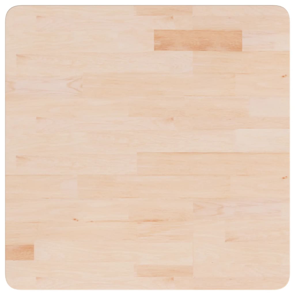 Tafelblad vierkant 60x60x4 cm onbehandeld massief eikenhout is nu te koop bij PeponiXL, paradijselijk wonen!