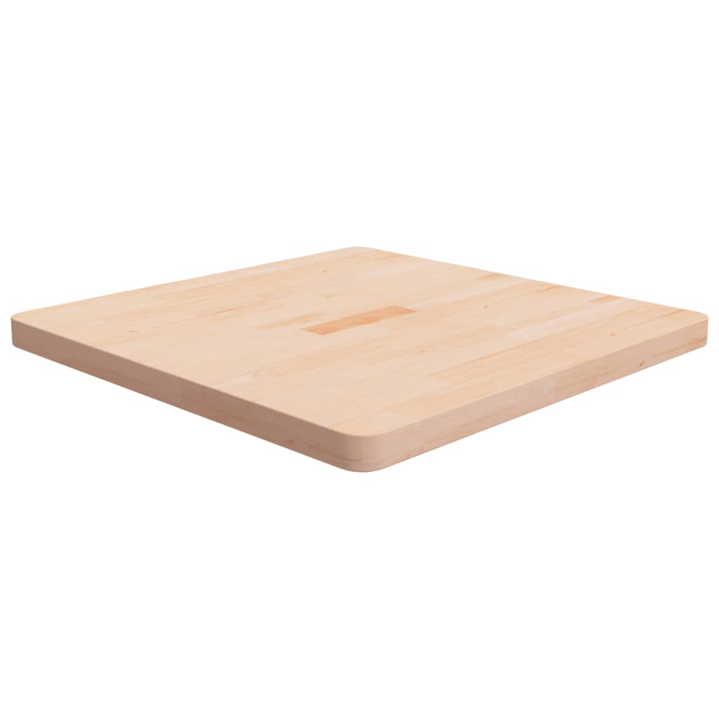 Tafelblad vierkant 70x70x4 cm onbehandeld massief eikenhout is nu te koop bij PeponiXL, paradijselijk wonen!
