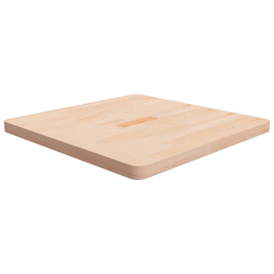 Tafelblad vierkant 70x70x4 cm onbehandeld massief eikenhout is nu te koop bij PeponiXL, paradijselijk wonen!