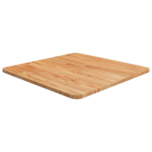 Tafelblad vierkant 50x50x1,5cm massief eiken lichtbruin is nu te koop bij PeponiXL, paradijselijk wonen!