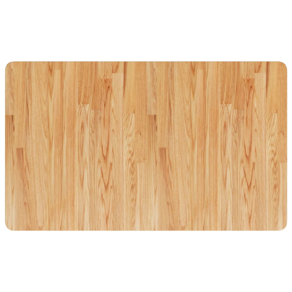Wastafelblad 100x60x1,5 cm behandeld massief hout lichtbruin is nu te koop bij PeponiXL, paradijselijk wonen!