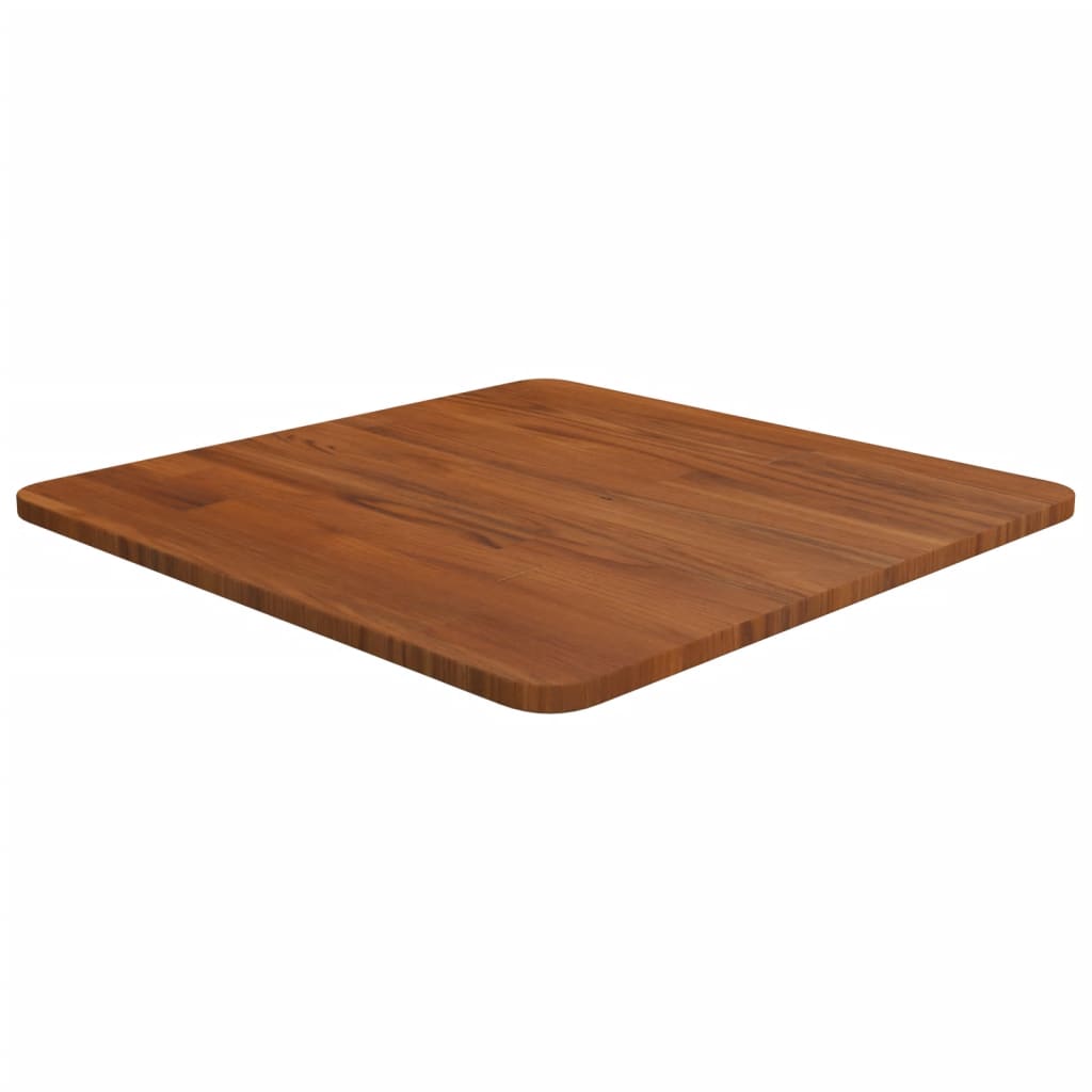 Tafelblad vierkant 50x50x1,5cm behandeld eiken donkerbruin is nu te koop bij PeponiXL, paradijselijk wonen!