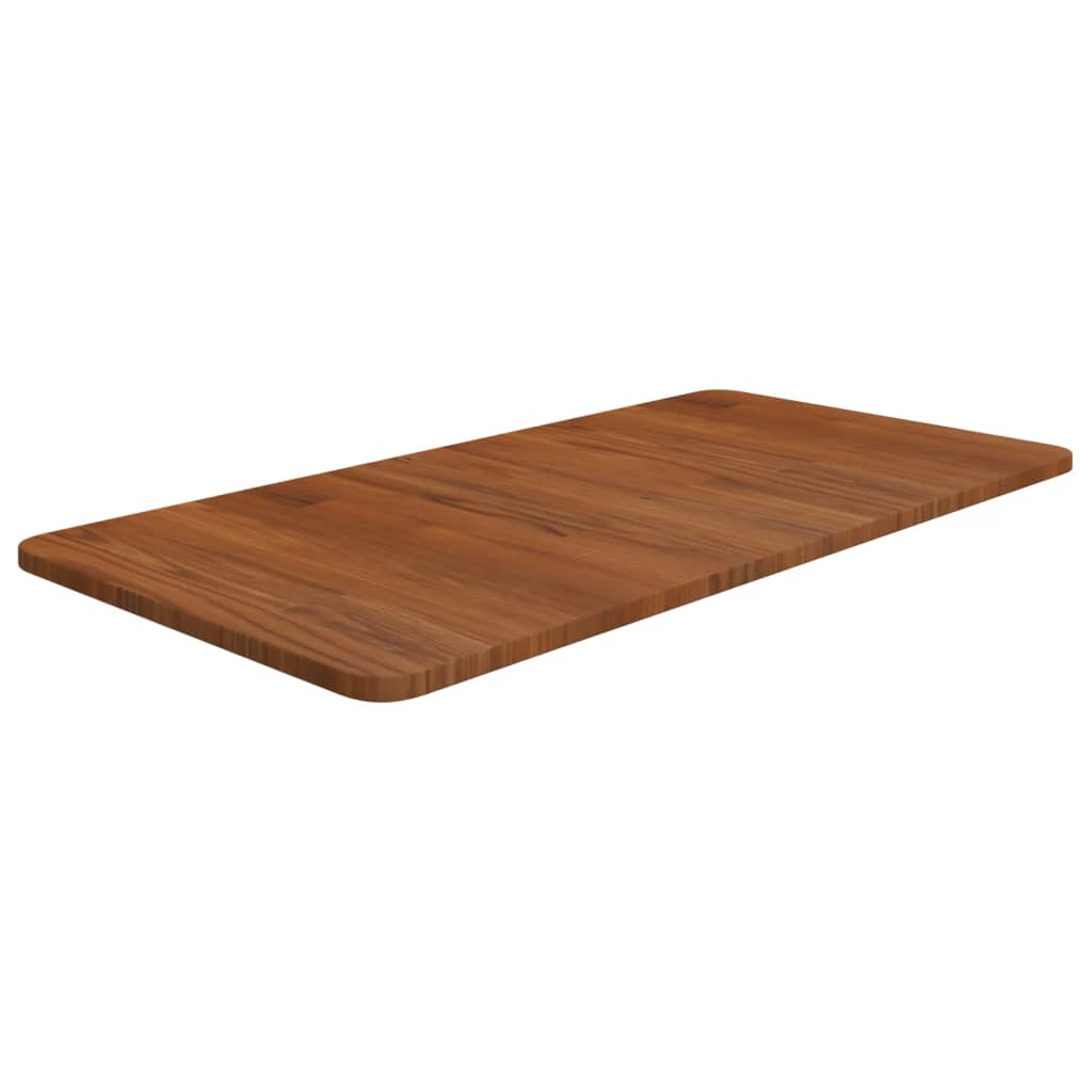 Wastafelblad 80x40x1,5 cm behandeld massief hout donkerbruin is nu te koop bij PeponiXL, paradijselijk wonen!