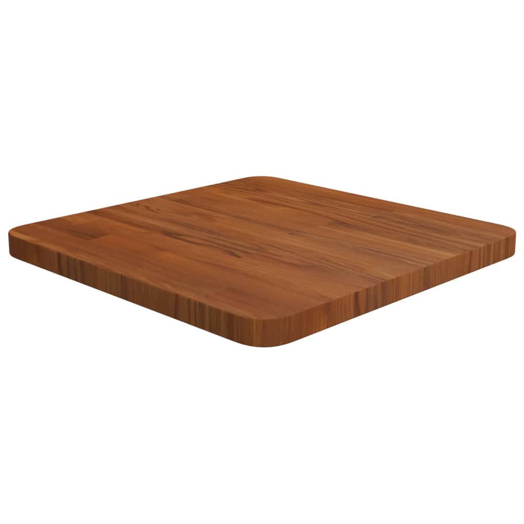 Tafelblad vierkant 40x40x2,5cm behandeld eiken donkerbruin is nu te koop bij PeponiXL, paradijselijk wonen!