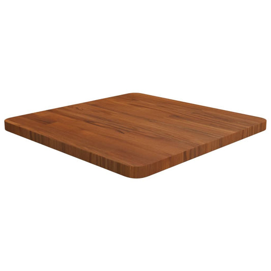 Tafelblad vierkant 50x50x2,5cm behandeld eiken donkerbruin is nu te koop bij PeponiXL, paradijselijk wonen!